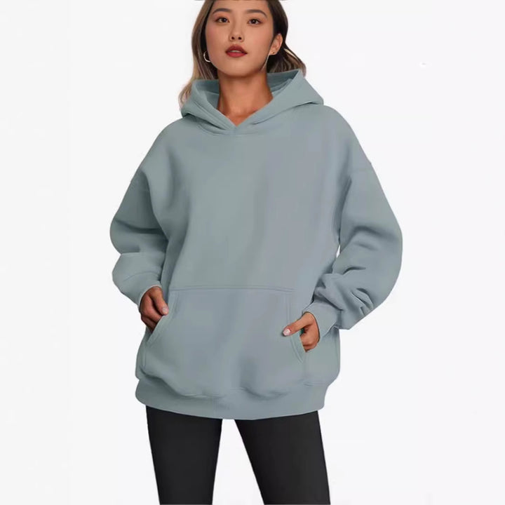 Damask bekväm hoodie Mirla-Eva Jonsson