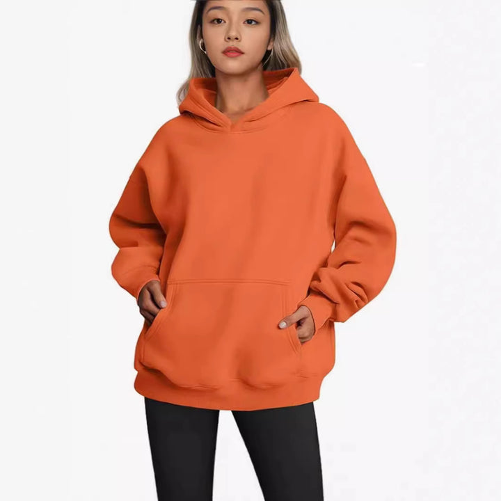 Damask bekväm hoodie Mirla-Eva Jonsson