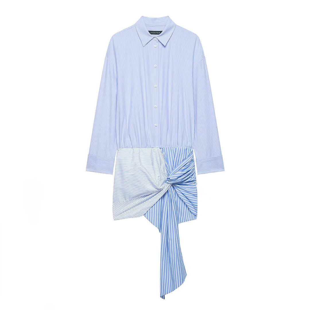 Damblus med asymmetrisk knut och raffinerad drapering Mirla-Eva Jonsson