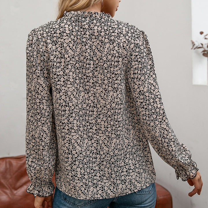 Damblus med blommönster Eva Jonsson-Eva Jonsson