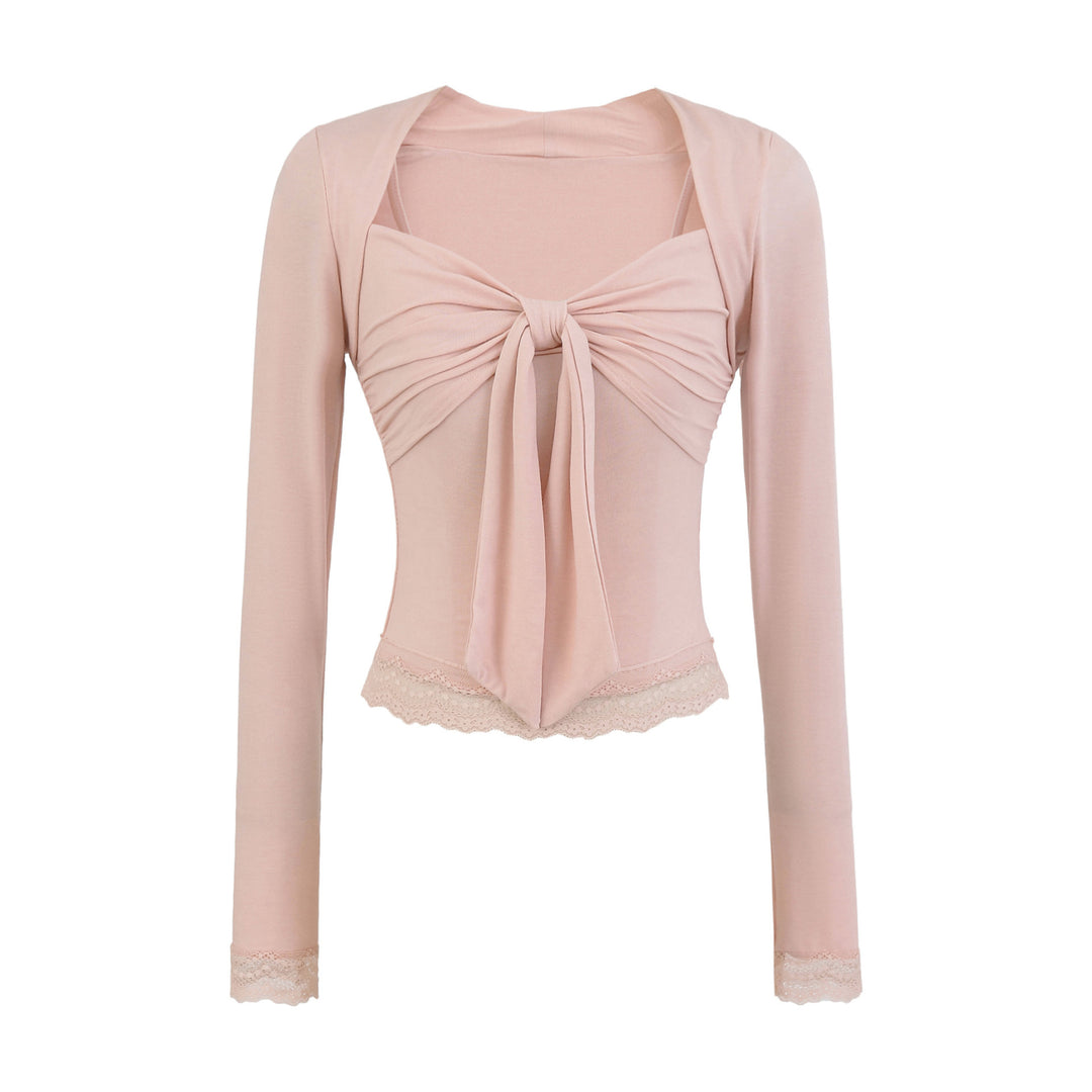 Damblus med dekorativt slips-design Mirla-Eva Jonsson
