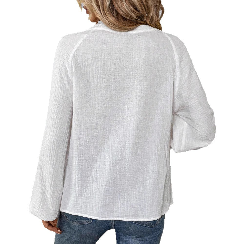 Damblus med utsmyckade paisleymönster och eleganta ärmar Mirla-Eva Jonsson