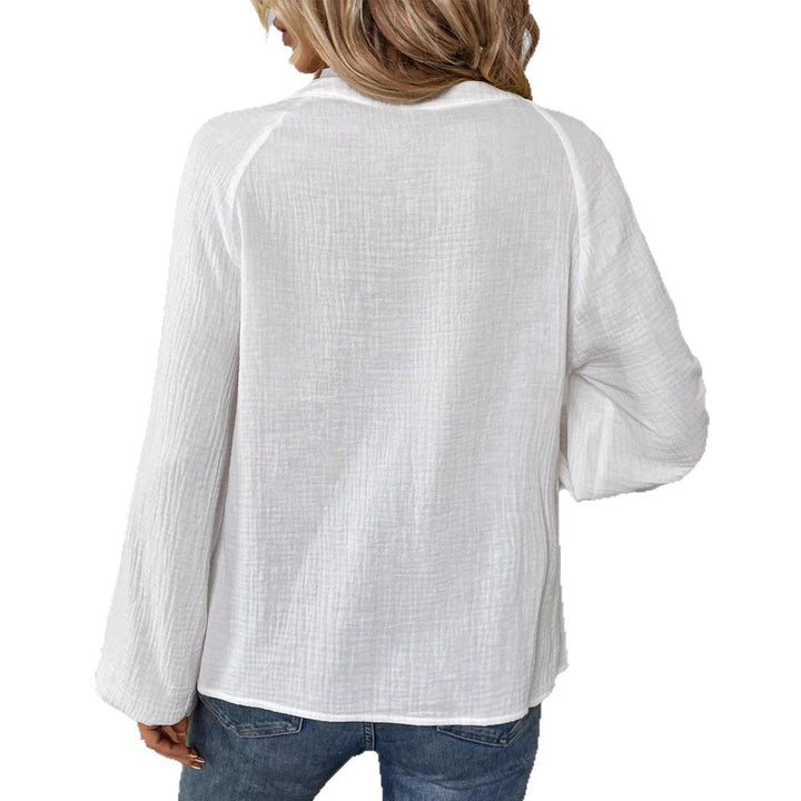 Damblus med utsmyckade paisleymönster och eleganta ärmar Mirla-Eva Jonsson