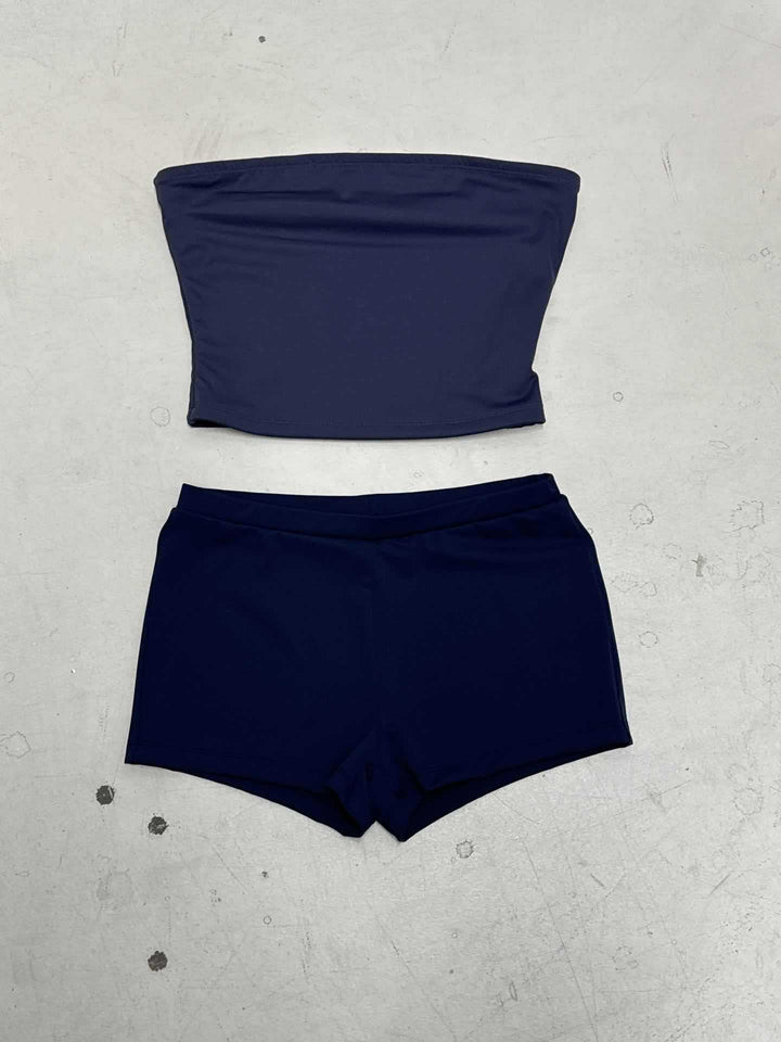 Dame Bandeau-Bikini-set med bekväm skärning och hög midja Mirla-Eva Jonsson