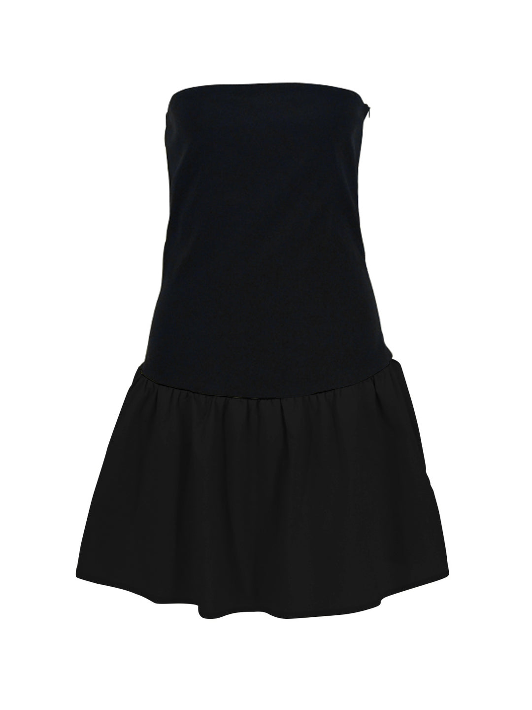Dame Bandeau-dress med frisk och flödande kjol Mirla-Eva Jonsson