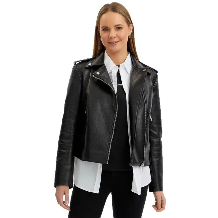 Dame Bikerjacka Mirla-Eva Jonsson