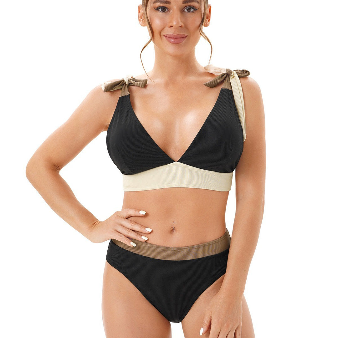 Dame Bikini med trendiga rosetter Mirla-Eva Jonsson
