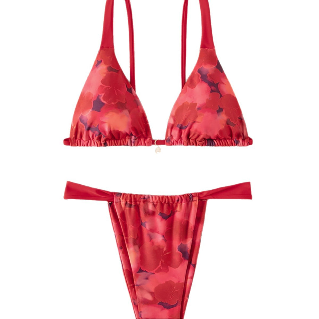 Dame Bikini-set med blommönster Mirla-Eva Jonsson