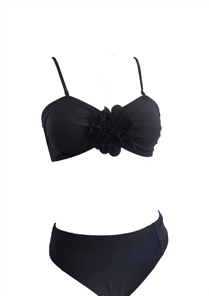 Dame Bikini-set med dekorativt blomsterdesign och högkvalitativ materialkvalitet Mirla-Eva Jonsson
