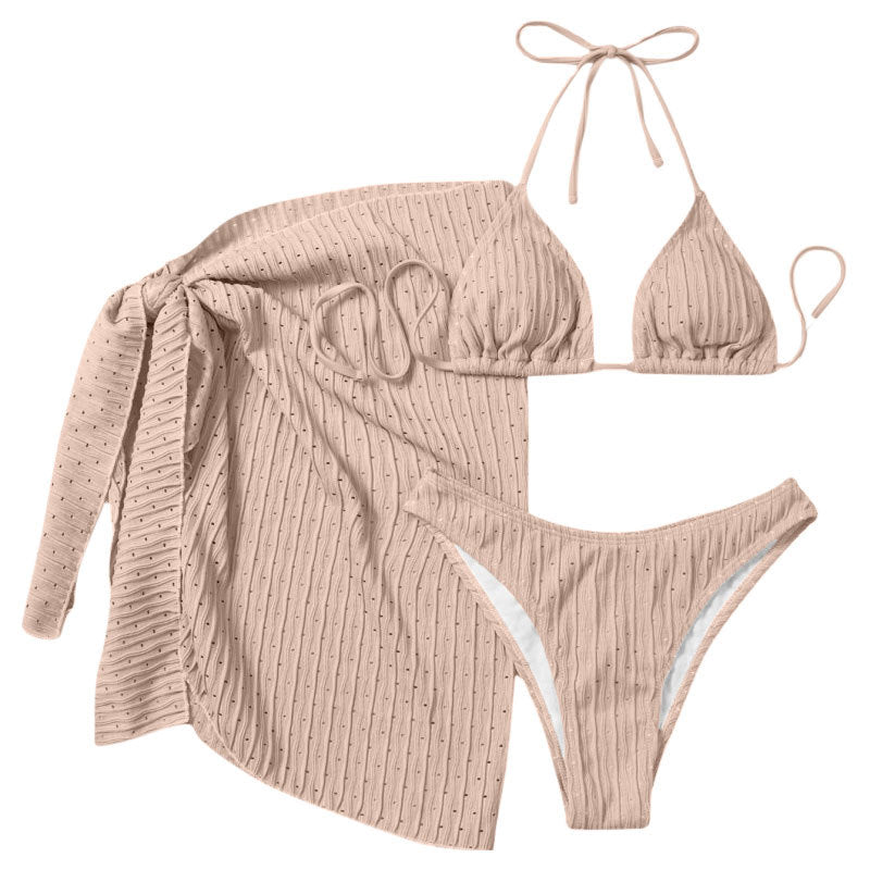 Dame Bikini-set med elegant sarong Mirla-Eva Jonsson