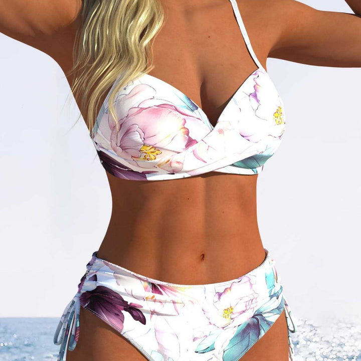 Dame Bikini-set med vadderad överdel och hög midja Mirla-Eva Jonsson