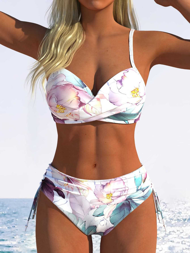 Dame Bikini-set med vadderad överdel och hög midja Mirla-Eva Jonsson