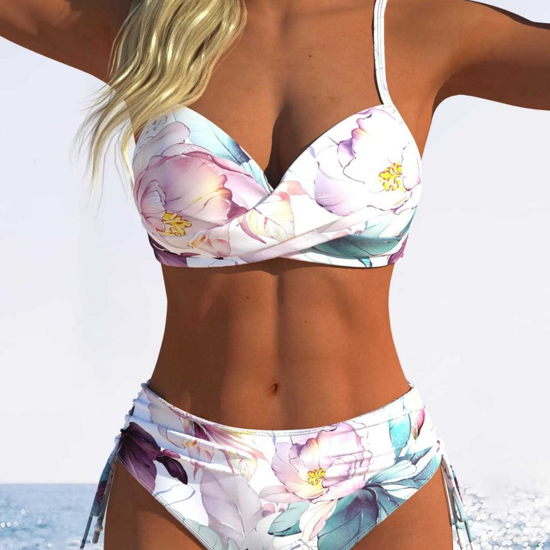 Dame Bikini-set med vadderad överdel och hög midja Mirla-Eva Jonsson