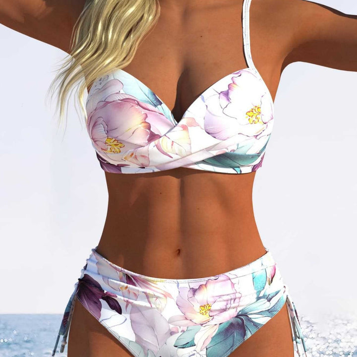 Dame Bikini-set med vadderad överdel och hög midja Mirla-Eva Jonsson