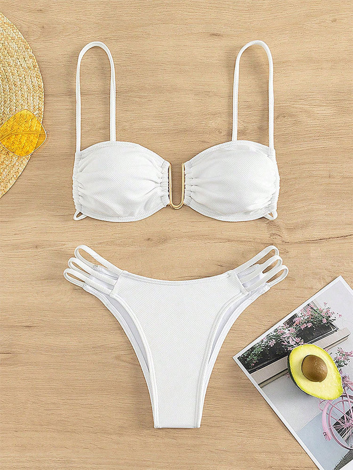 Dame Bikiniset med elegant stretchigt design och raffinerade detaljer Mirla-Eva Jonsson