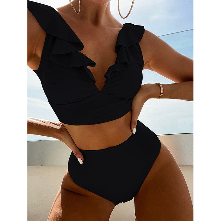 Dame Bikiniset med lekfulla volangdetaljer Mirla-Eva Jonsson