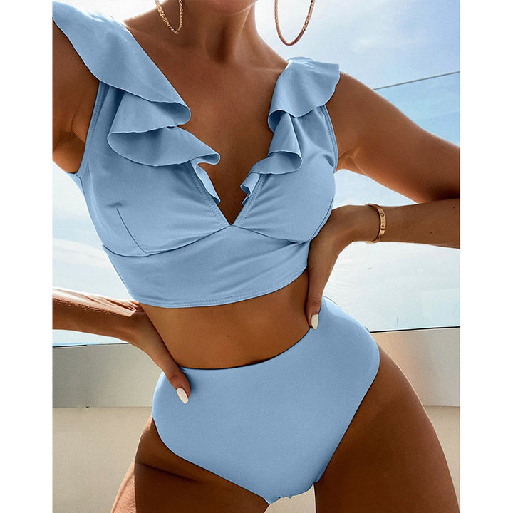 Dame Bikiniset med lekfulla volangdetaljer Mirla-Eva Jonsson