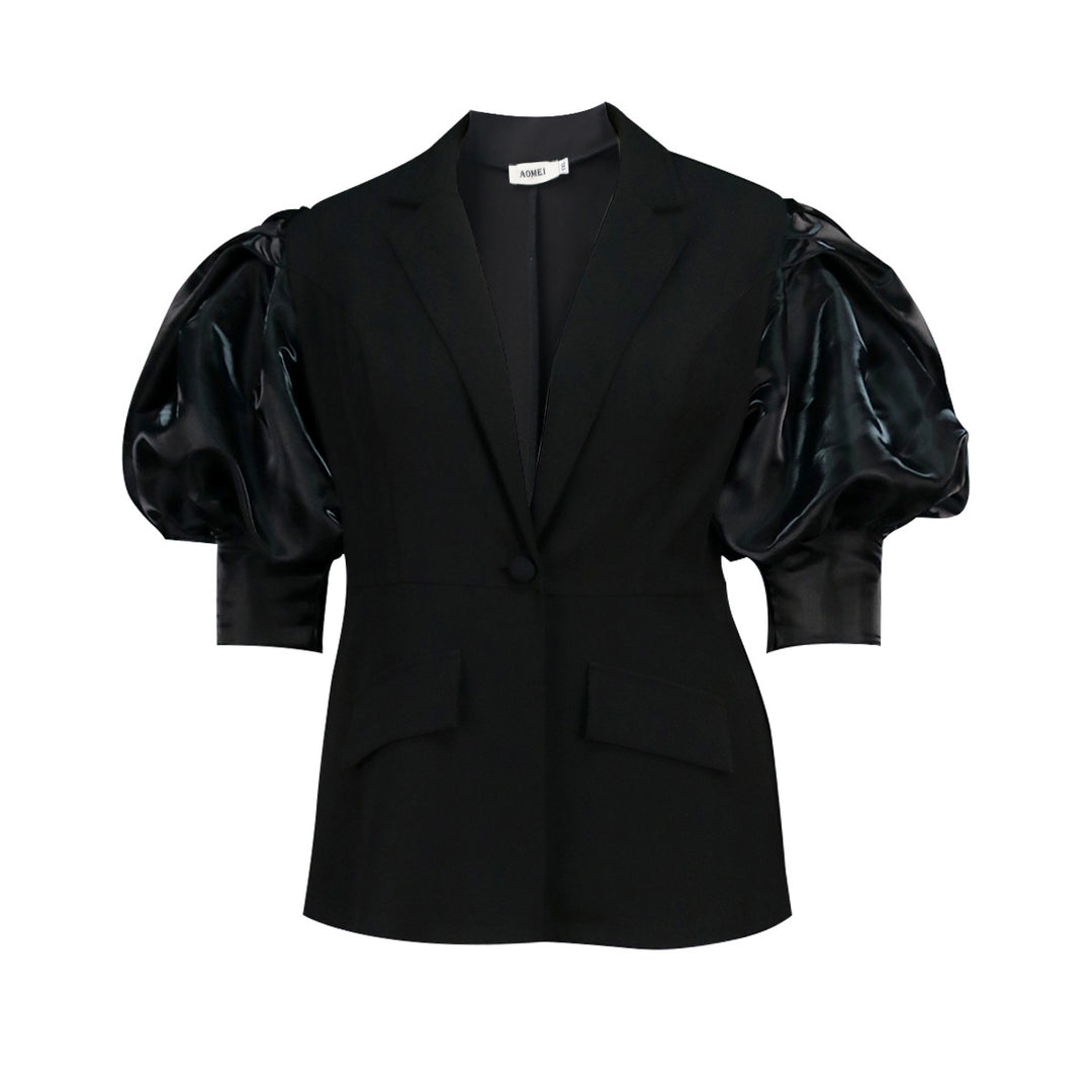 Dame Blazer med voluminösa puffärmar Mirla-Eva Jonsson