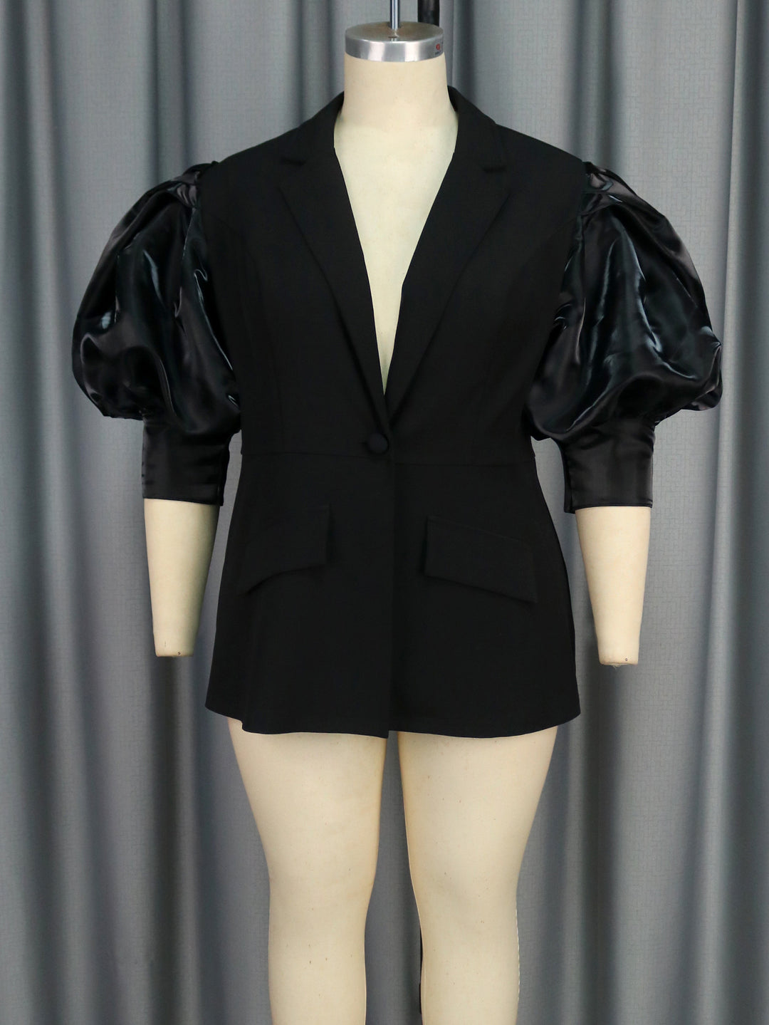 Dame Blazer med voluminösa puffärmar Mirla-Eva Jonsson