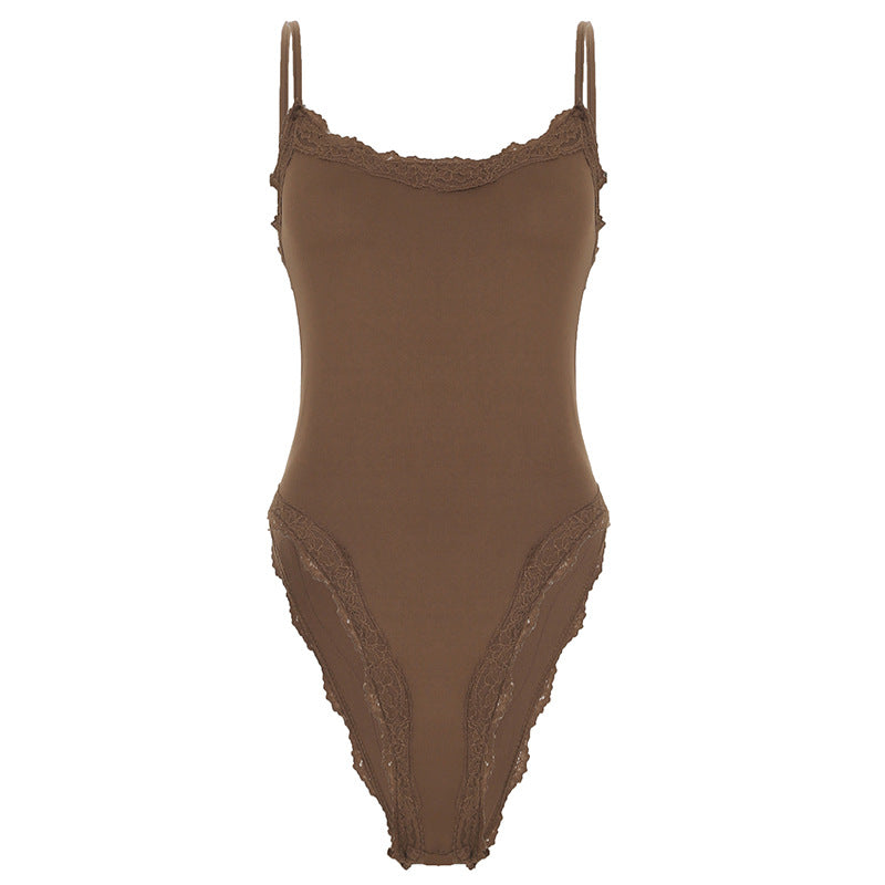 Dame Body med eleganta spetsdetaljer Mirla-Eva Jonsson