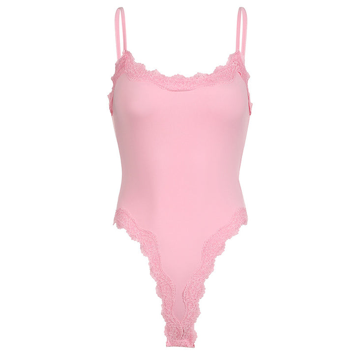 Dame Body med eleganta spetsdetaljer Mirla-Eva Jonsson