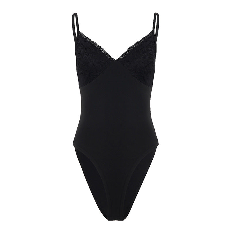 Dame Body med eleganta spetsdetaljer Mirla-Eva Jonsson