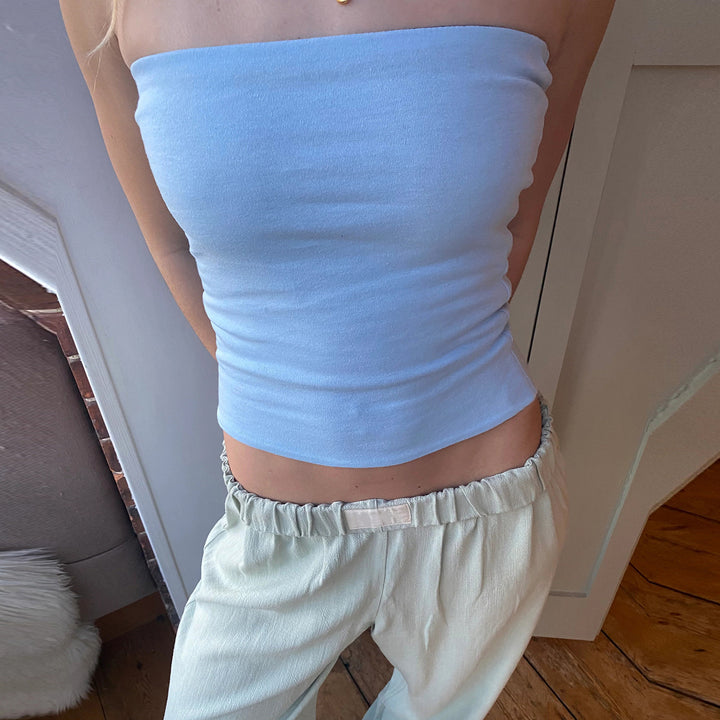 Dame Bustier-Oberteil mit feinen Streifen Mirla-Eva Jonsson