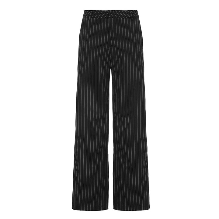 Dame Bustier-top med fina ränder och eleganta knappdetaljer Mirla-Eva Jonsson