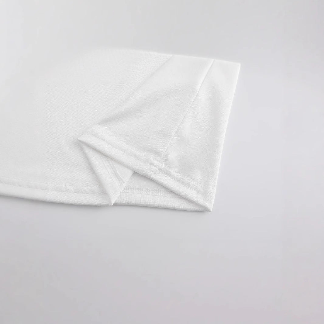 Dame Crop-T-Shirt med glatt körsbärsmotiv och avslappnad passform Mirla-Eva Jonsson