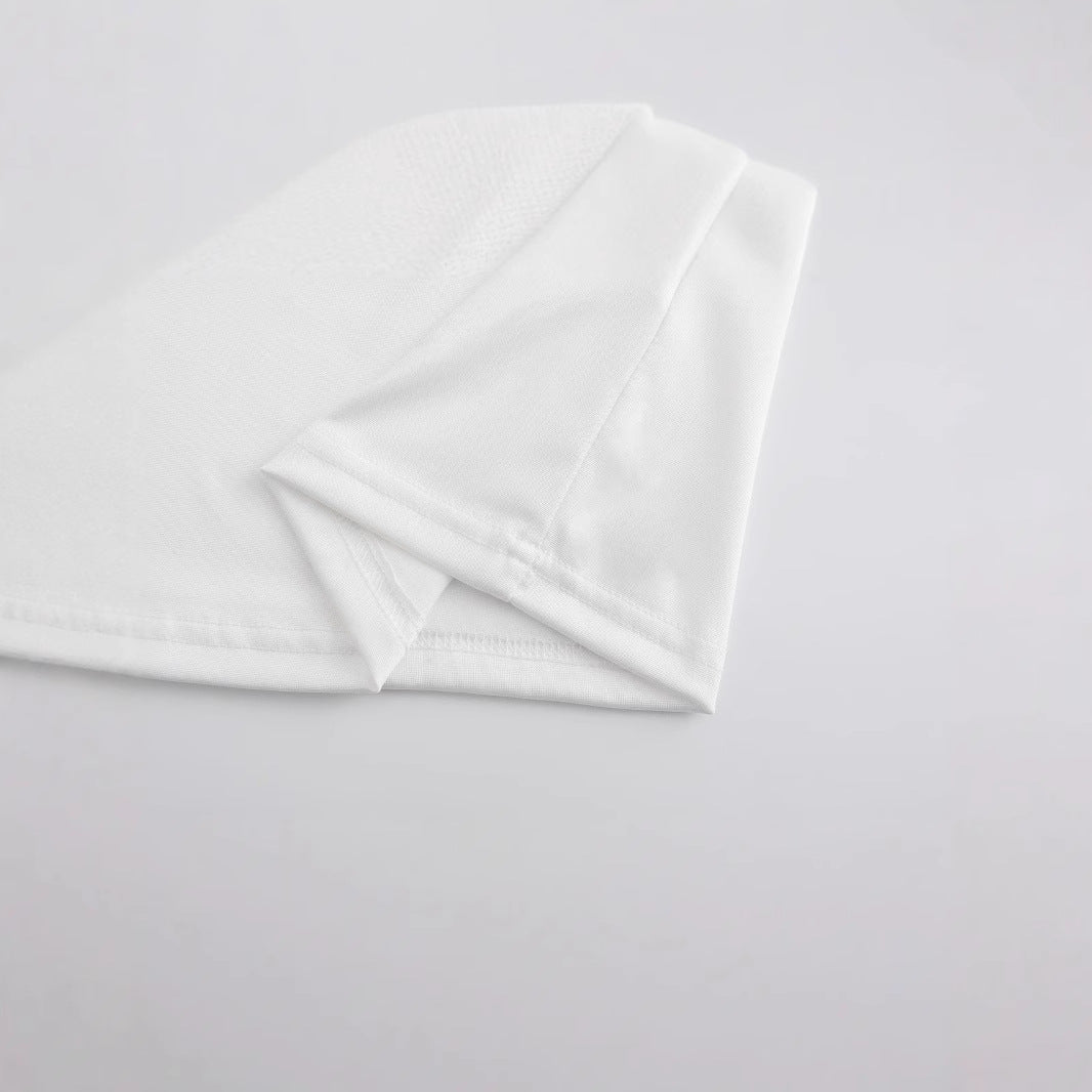 Dame Crop-T-Shirt med kreativ dessertmotiv och modern skärning Mirla-Eva Jonsson