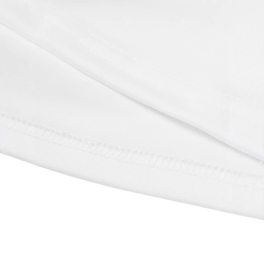 Dame Crop-T-shirt med inspirerande text och glatt fruktmotiv Mirla-Eva Jonsson