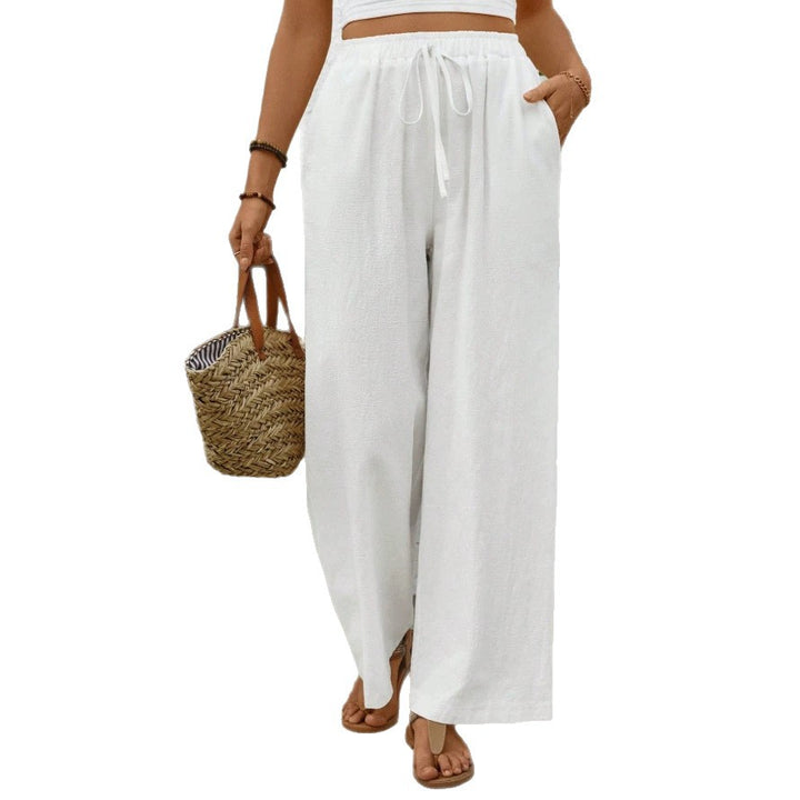 Dame Culotte Jumpsuit med elastisk midja och breda ben Mirla-Eva Jonsson