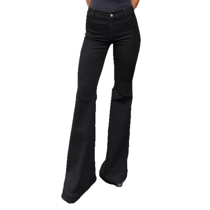 Dame Flared Jeans i elegant design Mirla-Eva Jonsson