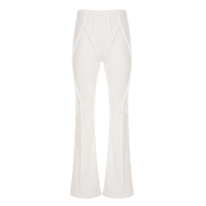 Dame Flared leggings med hög midja och sömlös design Mirla-Eva Jonsson