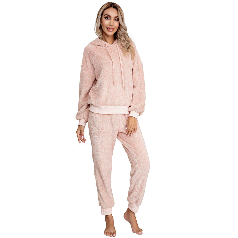 Dame Fleece-Hoodie Set Eva Jonsson-Eva Jonsson