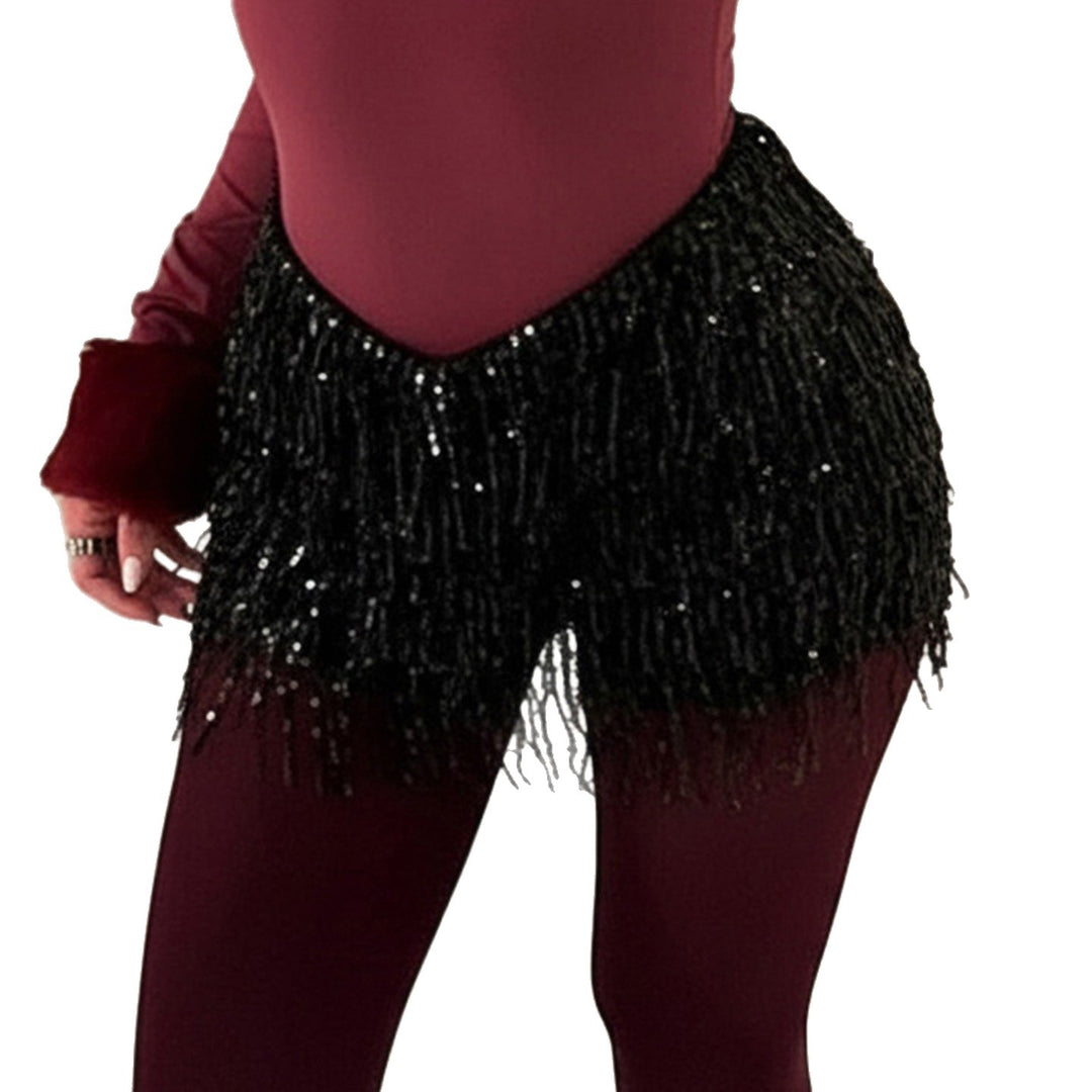 Dame Funktions-Hotpants med elegant strassdesign Mirla-Eva Jonsson