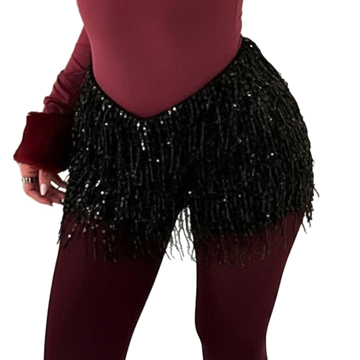 Dame Funktions-Hotpants med elegant strassdesign Mirla-Eva Jonsson
