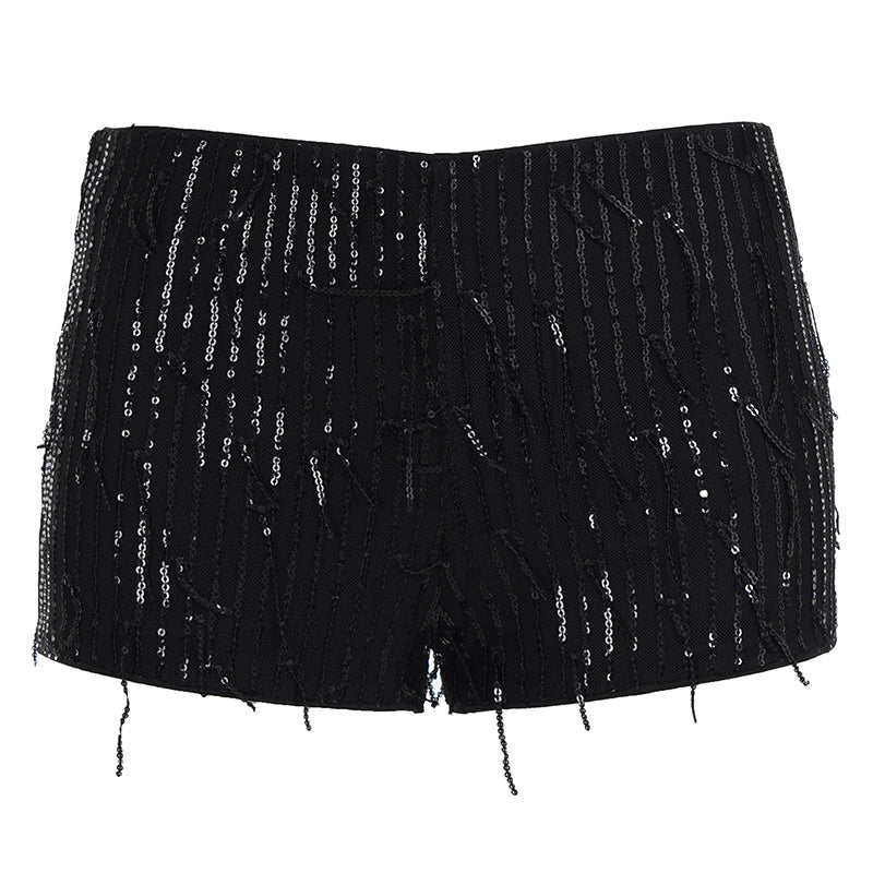 Dame Funktions-Hotpants med elegant strassdesign Mirla-Eva Jonsson
