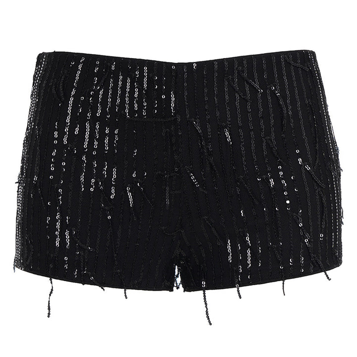 Dame Funktions-Hotpants med elegant strassdesign Mirla-Eva Jonsson