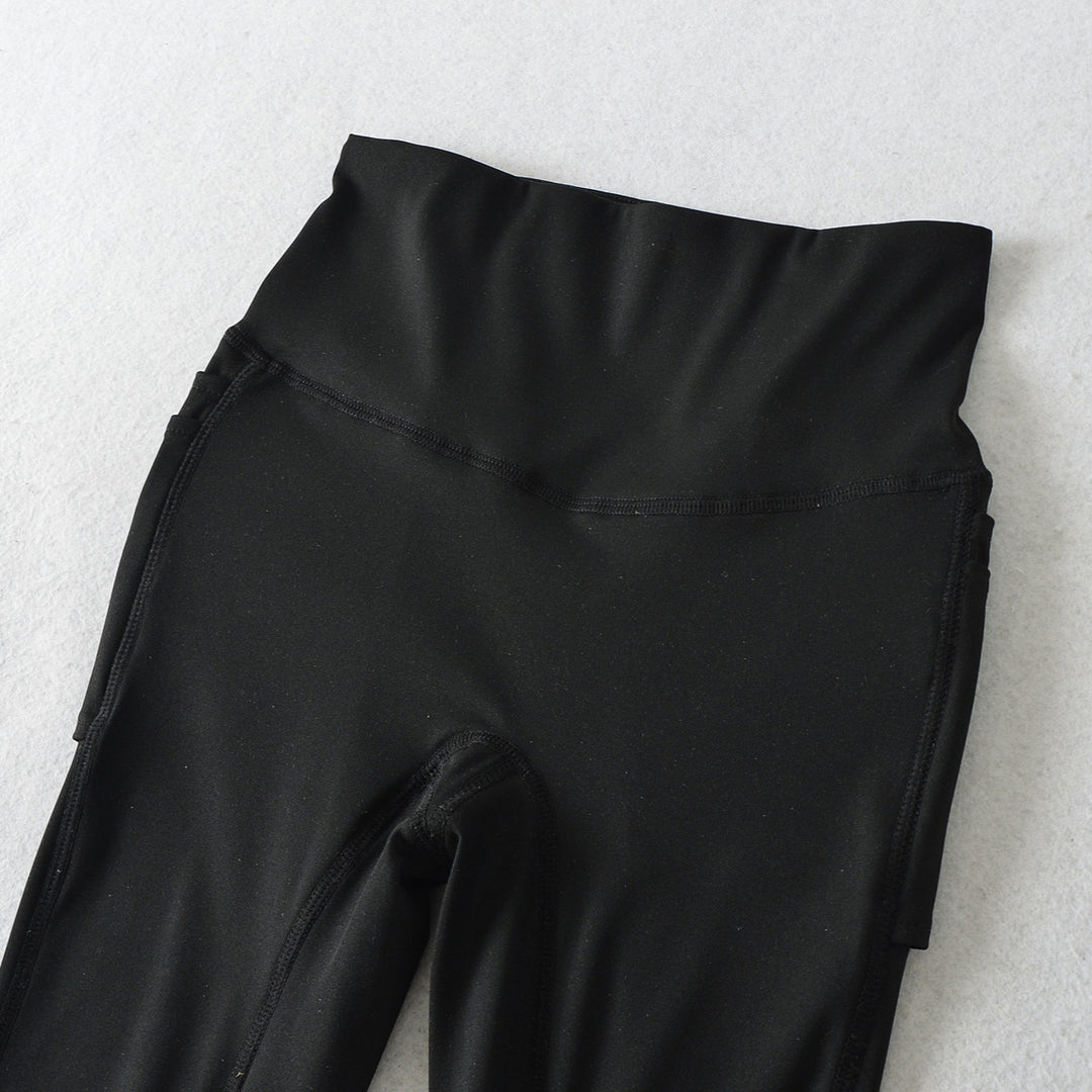 Dame High-Waist Leggings med elastisk komfortlinning Mirla-Eva Jonsson