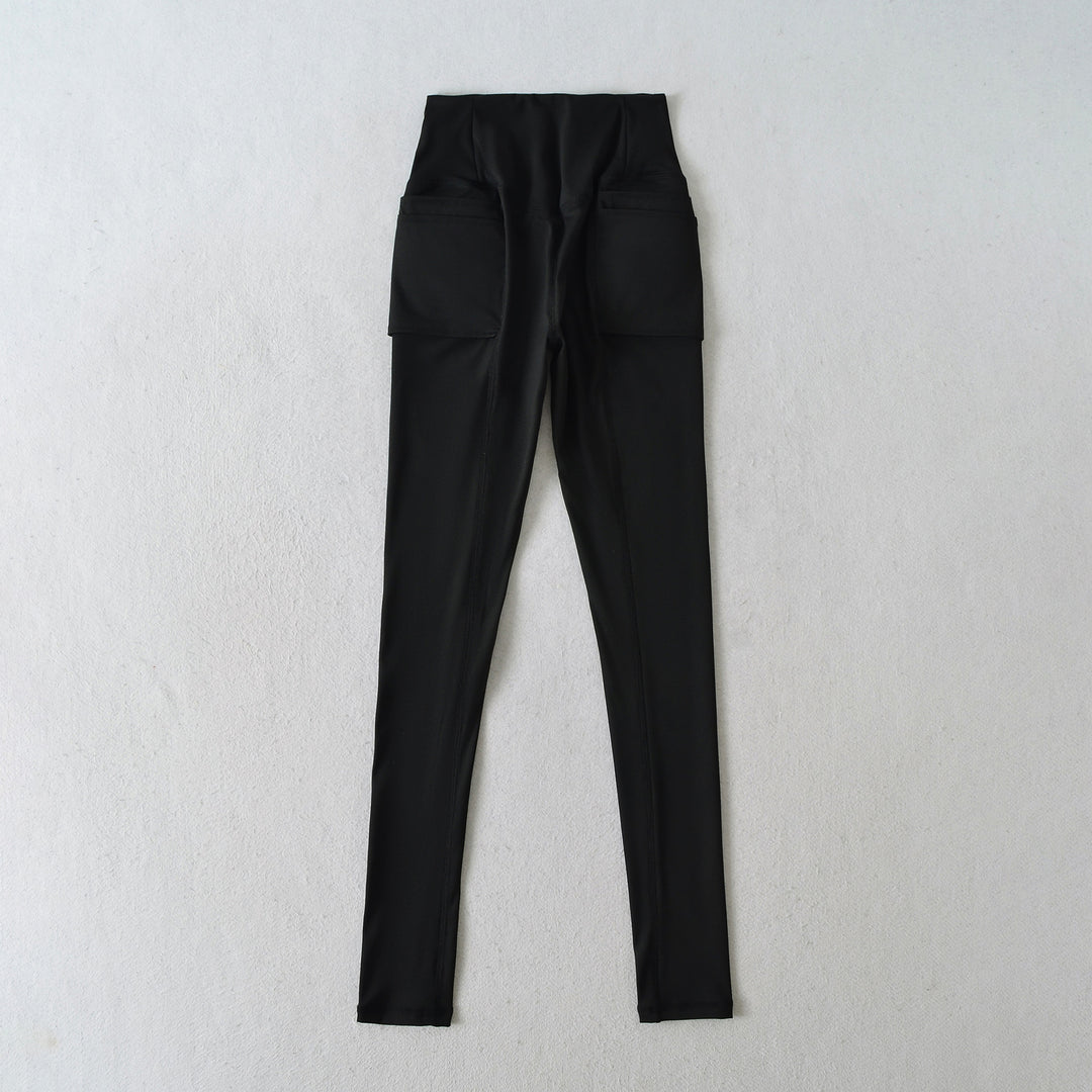 Dame High-Waist Leggings med elastisk komfortlinning Mirla-Eva Jonsson