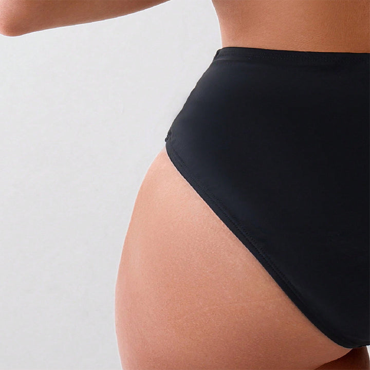 Dame Hög midja bikiniunderdel med stilren vikdesign Mirla-Eva Jonsson
