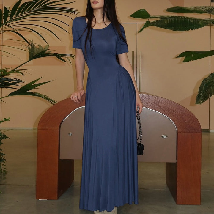 Dame Maxi-kjol med elegant snitt och sidofickor Mirla-Eva Jonsson