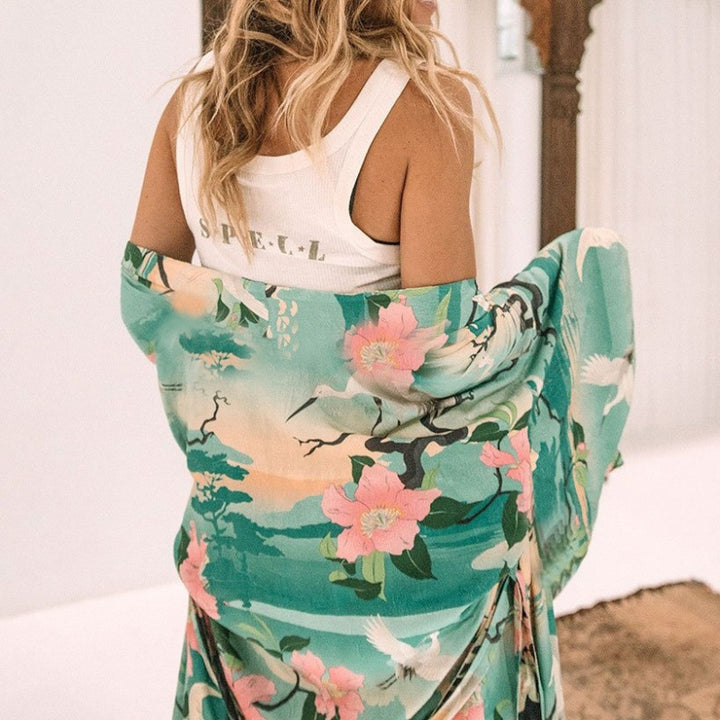 Dame Maxi-klänning i Boho-stil Mirla-Eva Jonsson