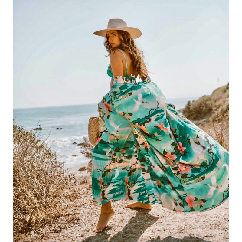 Dame Maxi-klänning i Boho-stil Mirla-Eva Jonsson