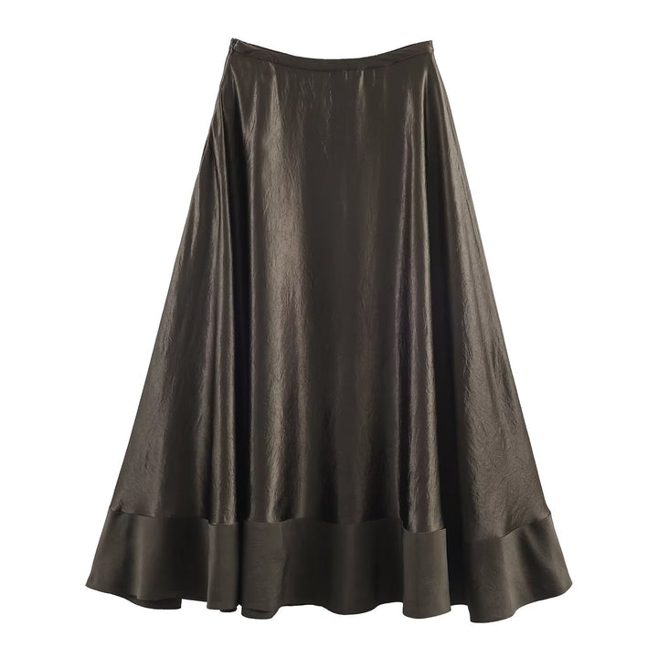 Dame Maxikjol med elegant fall och fint material Mirla-Eva Jonsson