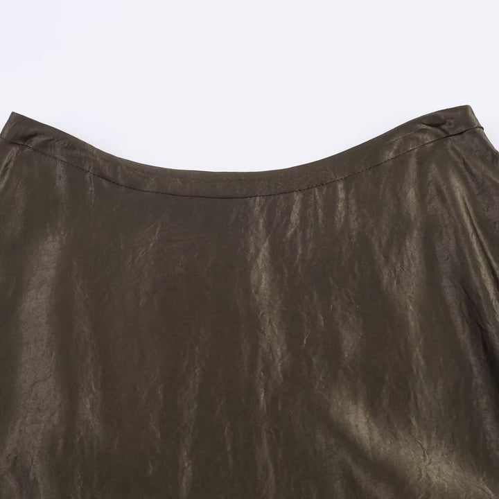 Dame Maxikjol med elegant fall och fint material Mirla-Eva Jonsson