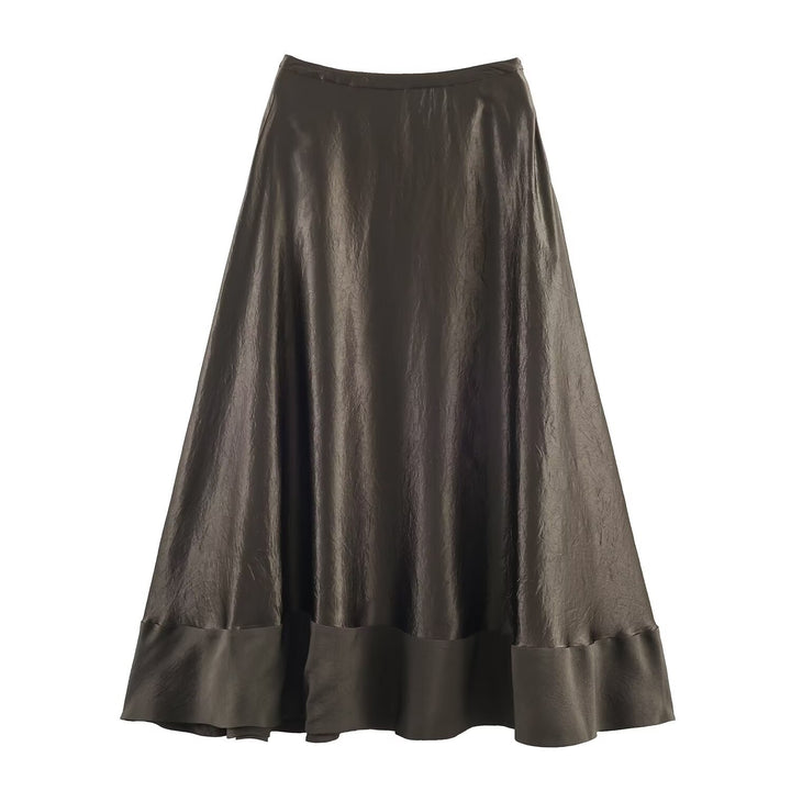 Dame Maxikjol med elegant fall och fint material Mirla-Eva Jonsson
