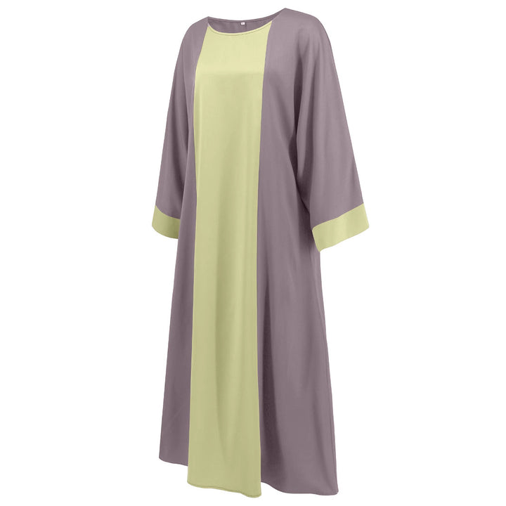 Dame Mode-Abaya med vida ärmar och minimalistiska färgaccenter Mirla-Eva Jonsson
