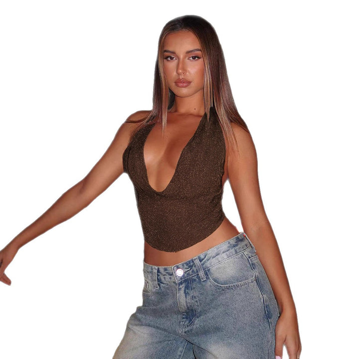 Dame Mode Crop-Top Mirla-Eva Jonsson